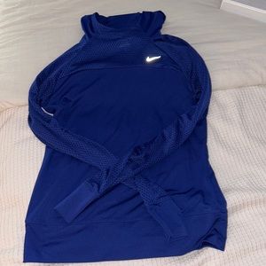 Nike Dri Fit Blue Hoodie